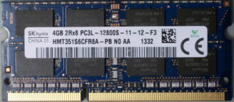 SKhynix 4GB 2Rx8 PC3L-12800S-11-12-F3
