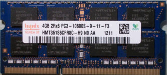 Hynix 4GB 2Rx8 PC3-10600S-9-11-F3