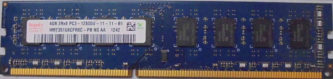 Hynix 4GB 2Rx8 PC3-12800U-11-11-B1