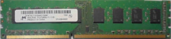 Micron 4GB 2Rx8 PC3-12800U-11-11-B1