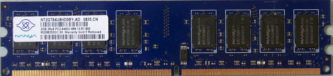 2GB 2Rx8 PC2-6400U-666-13-E1.800 Nanya