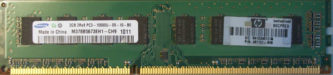 2GB 2Rx8 PC3-10600U-09-10-B0 Samsung