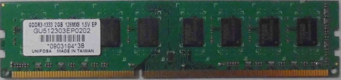GDDR3-1333 2GB 128Mx8