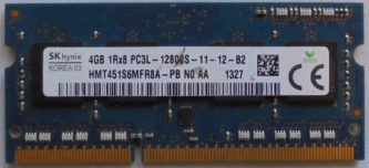 SK hynix 4GB 1Rx8 PC3L-12800S-11-12-B2