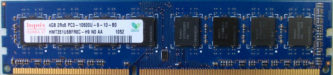 Hynix 4GB 2Rx8 PC3-10600U-9-10-B0