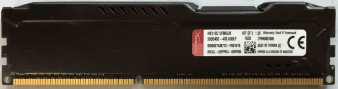 4GB PC3-12800U Kingston