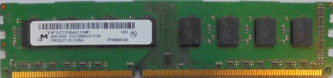 Micron 4GB 2Rx8 PC3-10600U-9-11-B1