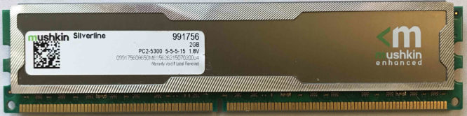 2GB PC2-5300U Muskin