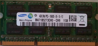 Samsung 4GB 2Rx8 PC3-10600S-09-10-F2