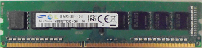 Samsung 4GB 1Rx8 PC3-12800U-11-12-A1
