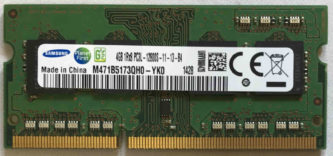 Samsung 4GB 1Rx8 PC3L-12800S-11-13-B4