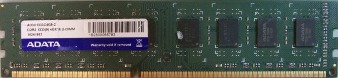 Adata DDR3 1333(9) 4GX16 U-DIMM