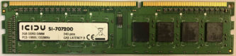 2GB 1Rx8 PC3-10600U Icidu