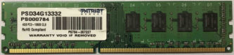 2GB 2Rx8 PC3-10600U Patrist