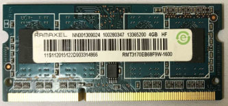 4GB 2Rx8 PC3-12800S Ramaxel