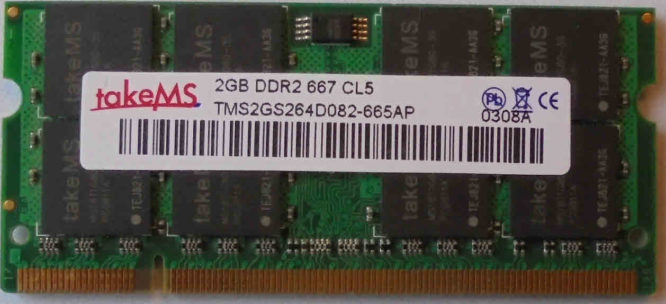 2GB 2Rx8 PC2-5300S-takeMS