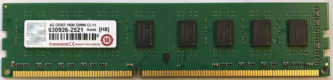 4G DDR3 1600 DIMM CL11