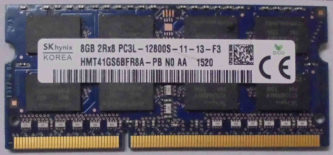 SK hynix 8GB 2Rx8 PC3L-12800S-11-13-F3