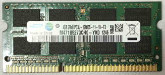 Samsung 4GB 2Rx8 PC3L-12800S-11-10-F3