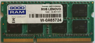 GoodRam 8GB PC3-12800S 1600MHz