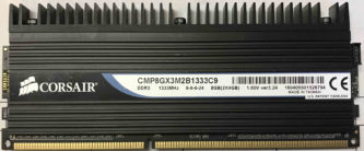 Corsair 4GB 2Rx8 PC3-10600U Dominator