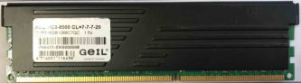 4GB 2Rx8 PC3-8500U Geil
