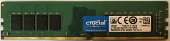Crucial 8GB 2Rx8 PC4-2133