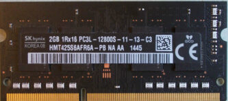 SKhynix 2GB 1Rx16 PC3L-12800S-11-13-C3