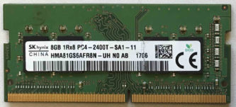 SKhynix 8GB 1Rx16 PC4-2400T-Sa1-11