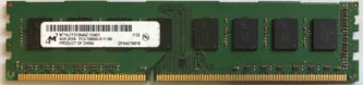Micron 4GB 2Rx8 PC3-10600U-9-11-B0
