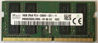 SKhynix 16GB 2Rx8 PC4-2666V-SE1-11