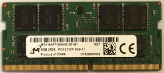 Micron 4GB 2Rx8 PC4-2133P-SBB-11