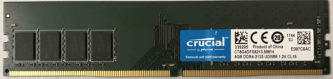Crucial 8GB 1Rx8 PC4-2133