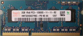 Hynix 2GB 1Rx8 PC3-12800S-11-11-B2