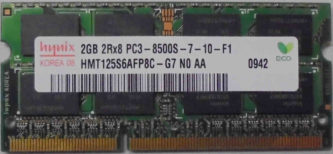 Hynix 2GB PC3-8500S-7-10-F1