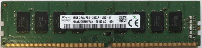 SKhynix 16GB 2Rx8 PC4-2133P-UB0-11