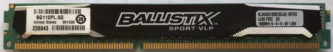 Crucial 4GB 2Rx8 PC3-12800U Ballistix