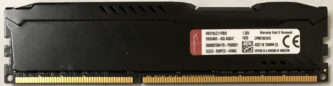 Kingston 8GB 2Rx8 PC3L-12800U Fury HyperX