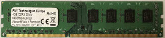 PNY Tech 4GB 2Rx8 PC3-10600U
