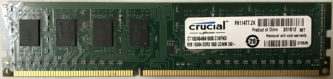 Crucial 8GB 2Rx8 PC3-12800U