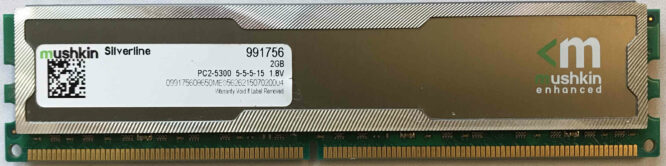 2GB PC2-5300U Muskin