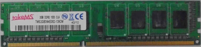 2GB DDR3 1333 CL9 takeMS