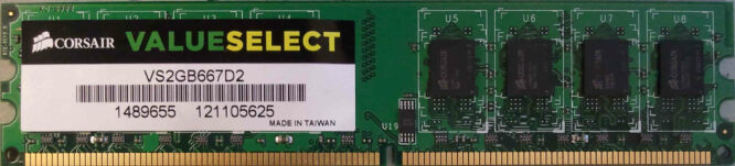 2GB PC2-5300U ValueSelect