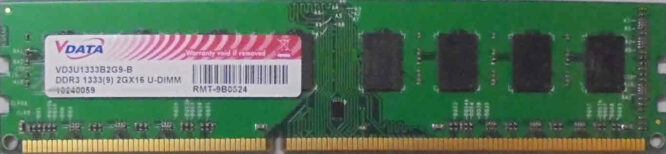 2GB PC3-10600U Vdata